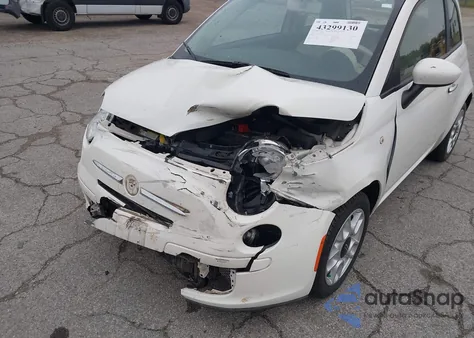 2012 Fiat 500 Pop from USA, damaged, VIN 3C3CFFAR4CT114171